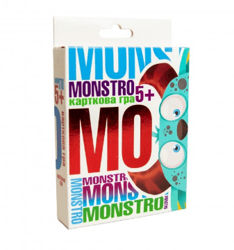 Игра настольная Monstro в коробке 9,1х11,5х2,3 см Strateg №32068