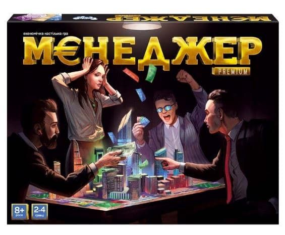 Гра Менеджер Premium українською DankoToys (5) №G-MaNP-01-01U    