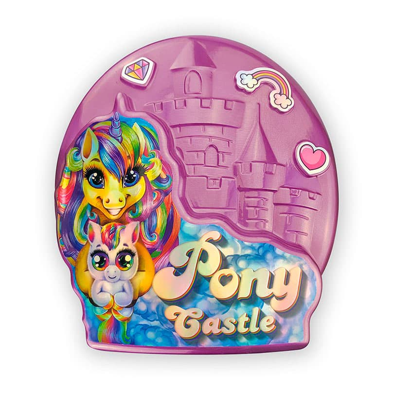 Набор креативного творчества Pony Castle на украинском DankoToys №BPS-01-01 U