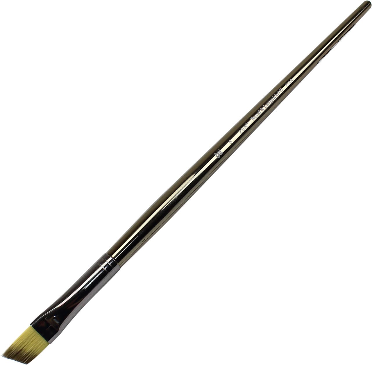 Кисточка Royal&Langnickel 6 синтетика/скос плоская арт. ZEN53A-6