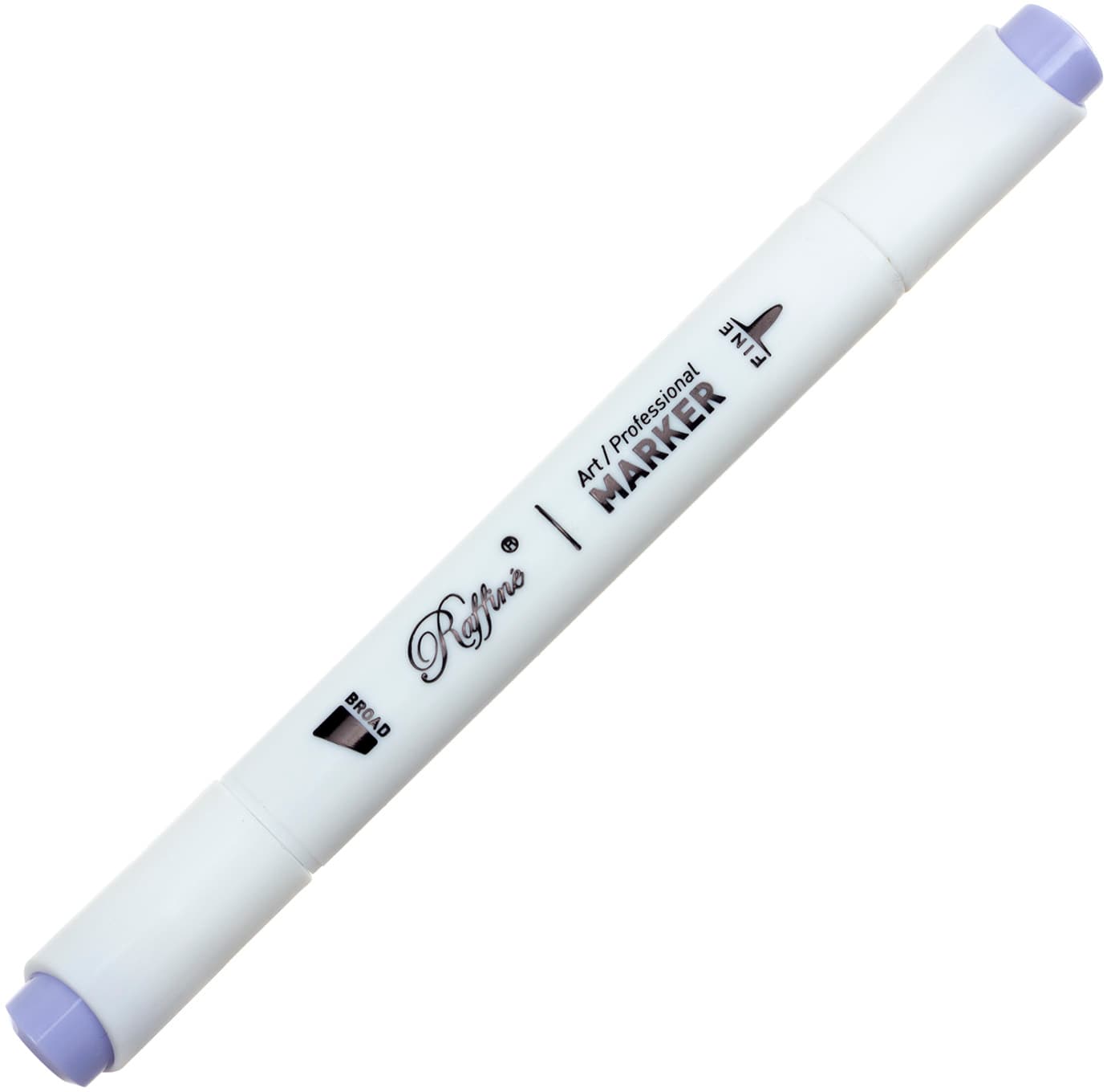 Маркер-скетч двосторонній Marco Lavender blue (6) №7800-6CB / R913