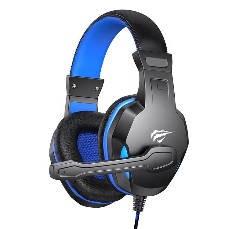 Наушники Havit Gaming HV-H763d black/blue+микрофон