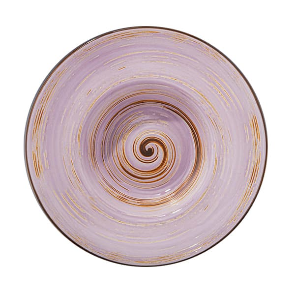  Тарелка глубокая керамическая Spiral Lavander 20 см Wilmax (3) (24) №WL-669722/7220  