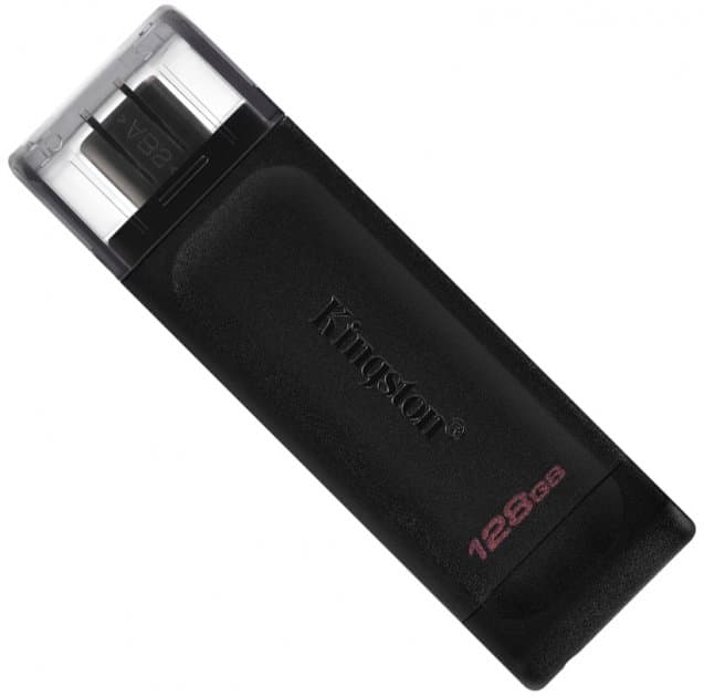 Флеш-пам`ять 128GB "Kingston" DT 70 USB3.2/Type-C №5371