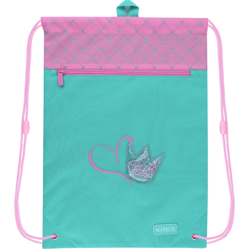  Сумка для обуви Kite с карманом Charming Crown №K22-601M-15