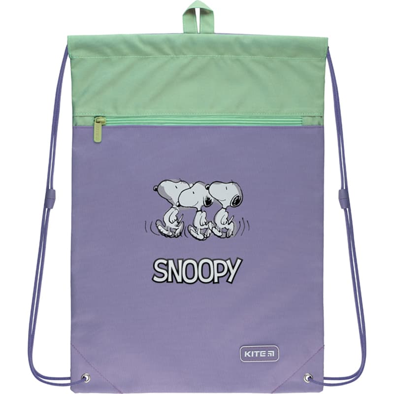  Сумка для обуви Kite с карманом Snoopy №SN22-601M-3