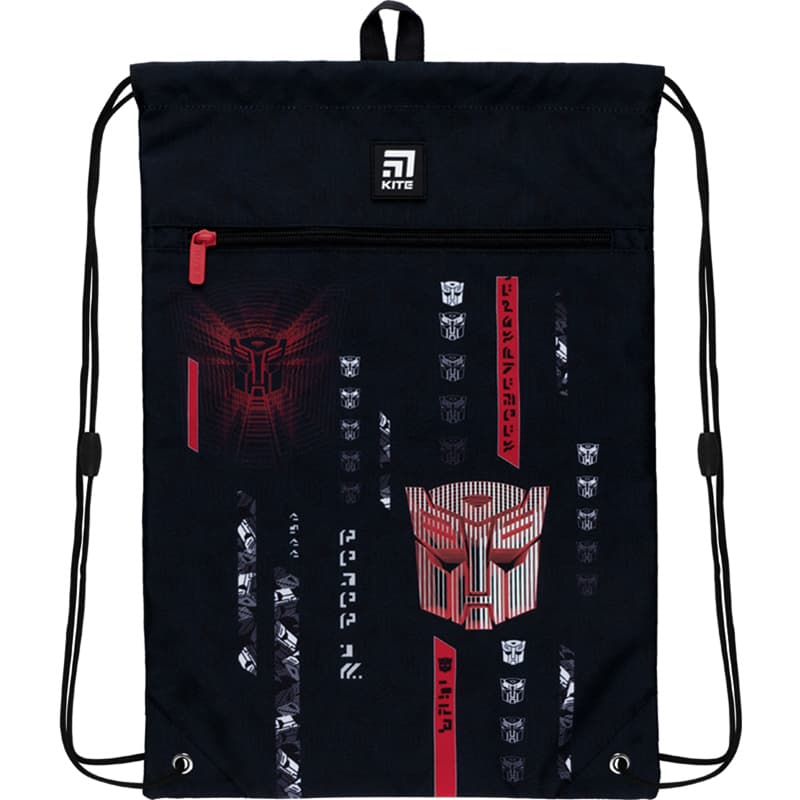  Сумка для обуви Kite с карманом Transformers №TF22-601M