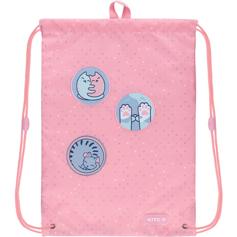  Сумка для обуви Kite Hugs&Kittens 1 отделение №K22-600M-3