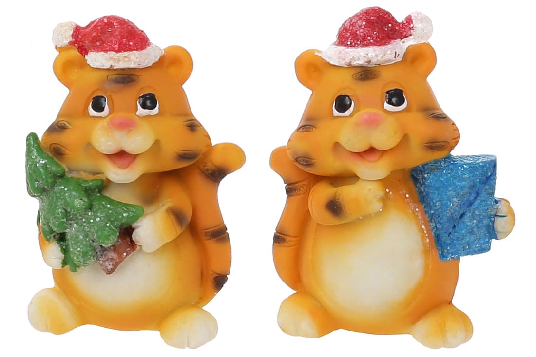 Магнит декор. "Весёлый тигрёнок" 5,5см №424-280/Bonadi/(24)