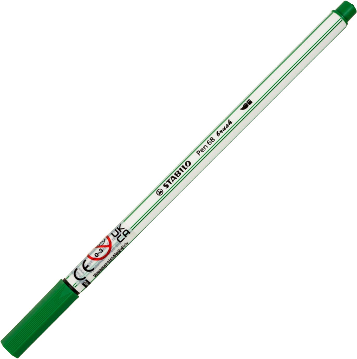 Маркер-пензлик Stabilo 68  Green (10) №36  