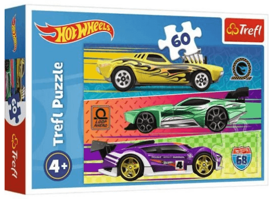 Пазли Trefl 60ел. Траса. Hot Wheels №17389(20)