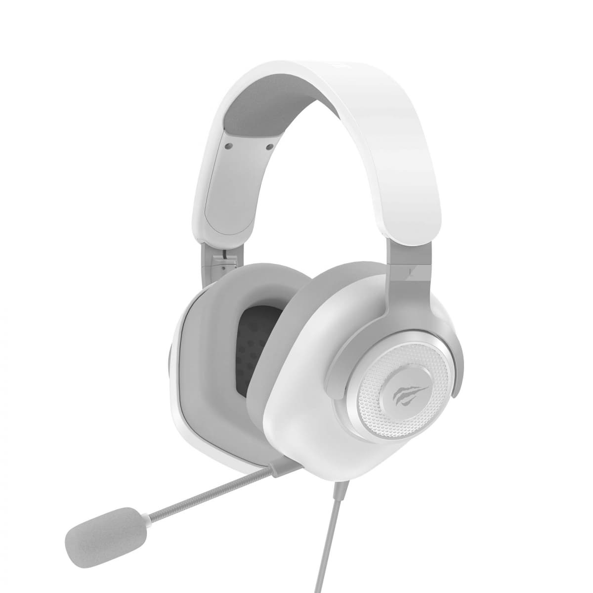 Наушники Havit HV-H2230d white+микрофон