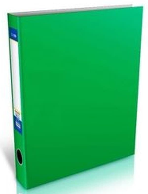 Папка-реєстратор А4 "Economix" 5см №E30712-04 (зелена) на 4-D кільцях(10)