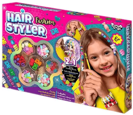Набір креативної творчості "Hair Styler. Fashion" мал. №HS-01-02/DankoToys/(12)
