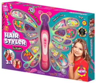 Набір креативної творчості "Hair Styler. Fashion" метелик maxi №HS-01-01/DankoToys/(5)(20)