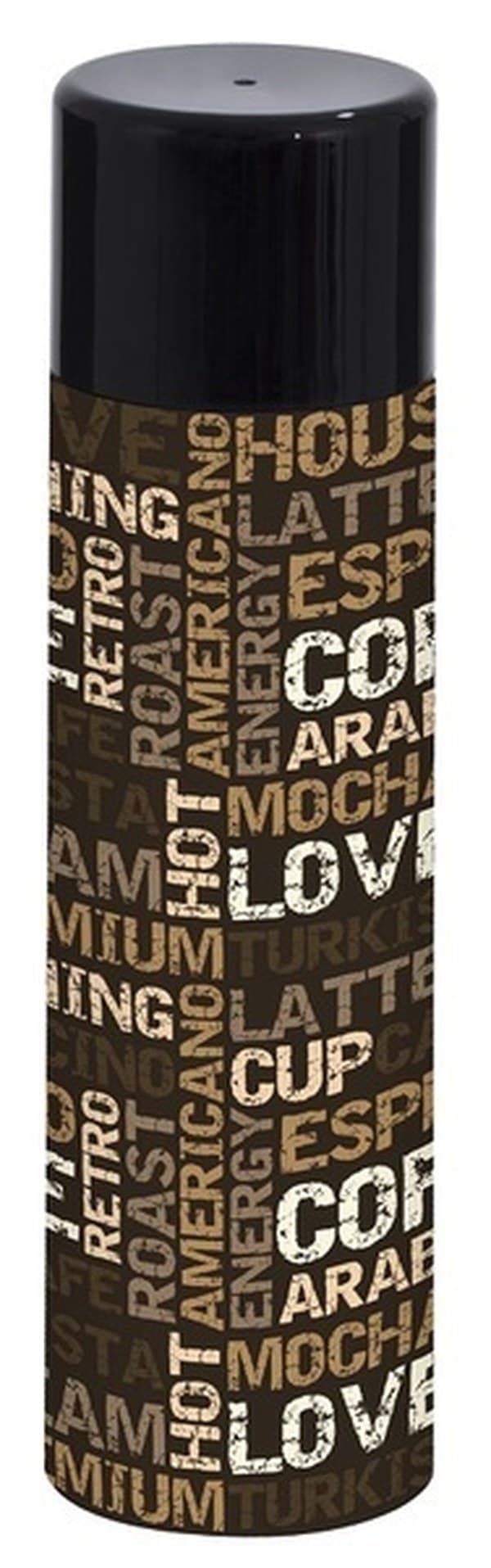 Термос пласт. 0,4л "Herevin CAP Coffe print" №161710-007(18)