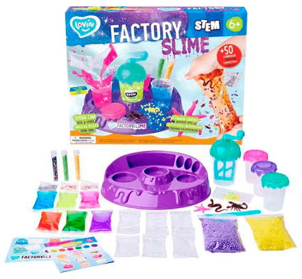 Набор для экспериментов "Lovin" Slime Factory №80155(5)