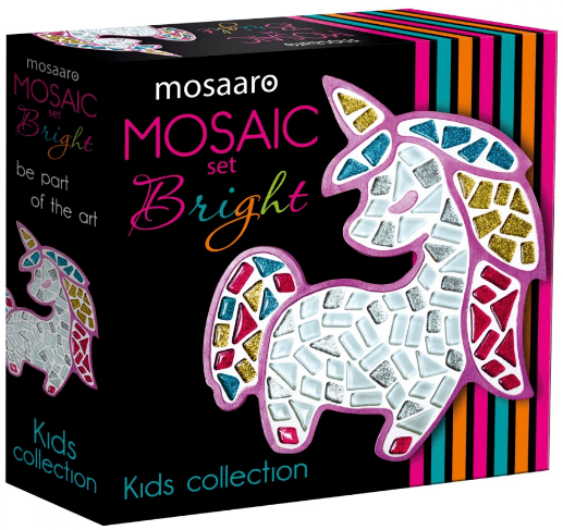 Набор для творч. "Mosaaro с стеклянной мозаикой детский. Единорог" №MA7004(8)