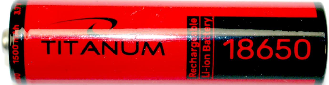 Аккумулятор Titanum Li-ion 18650,1500mAh