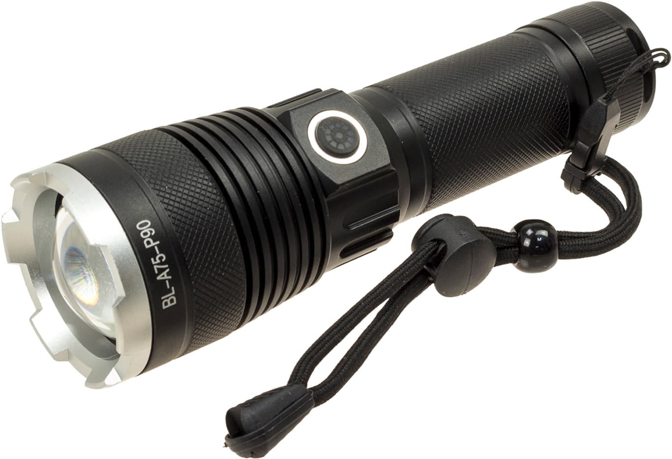 Фонарь акум. метал. "Police" ЗУ Type-C,26650(3хААА), zoom, 5режимов №BL-A75-P90