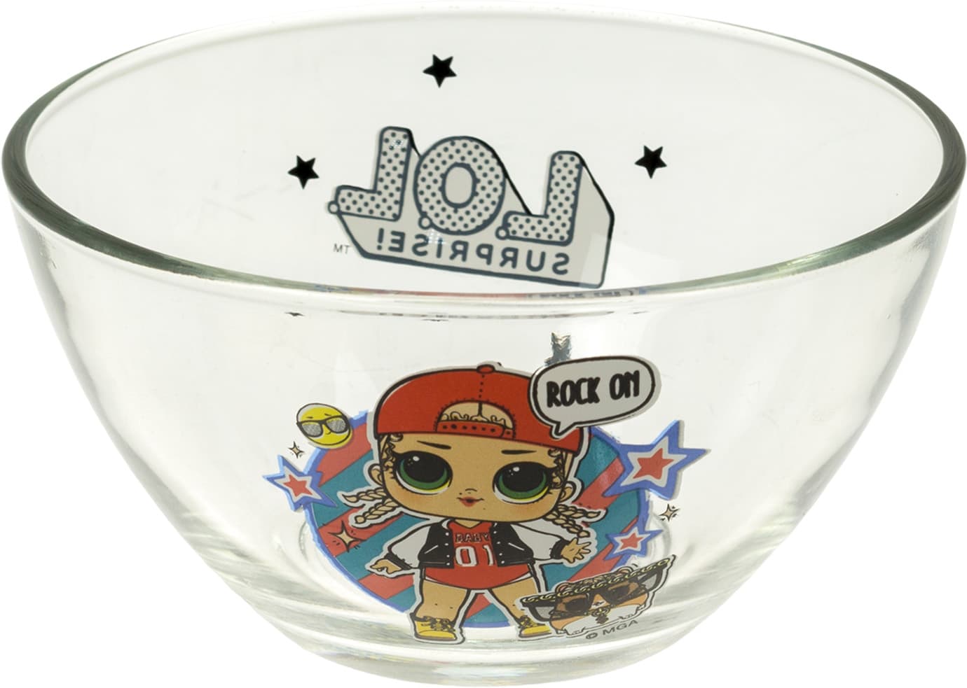 Салатник скло "L.O.L.Surprise!MC Swag" 13см 400мл №85004659/Галерея/(6)(24)