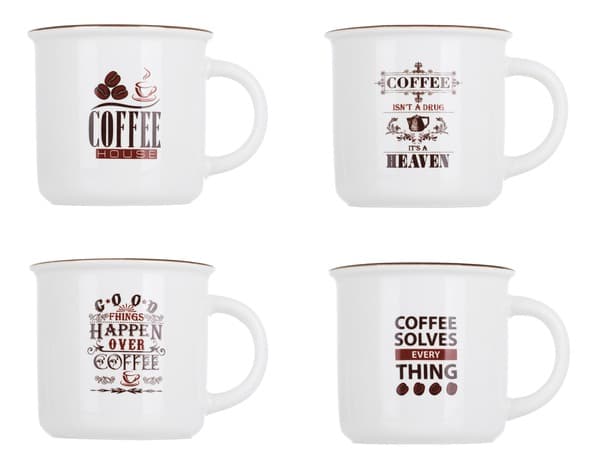 Чашка керам. 365мл "Limited Edition Strong Coffee" №GB057-T1693(12)(48)