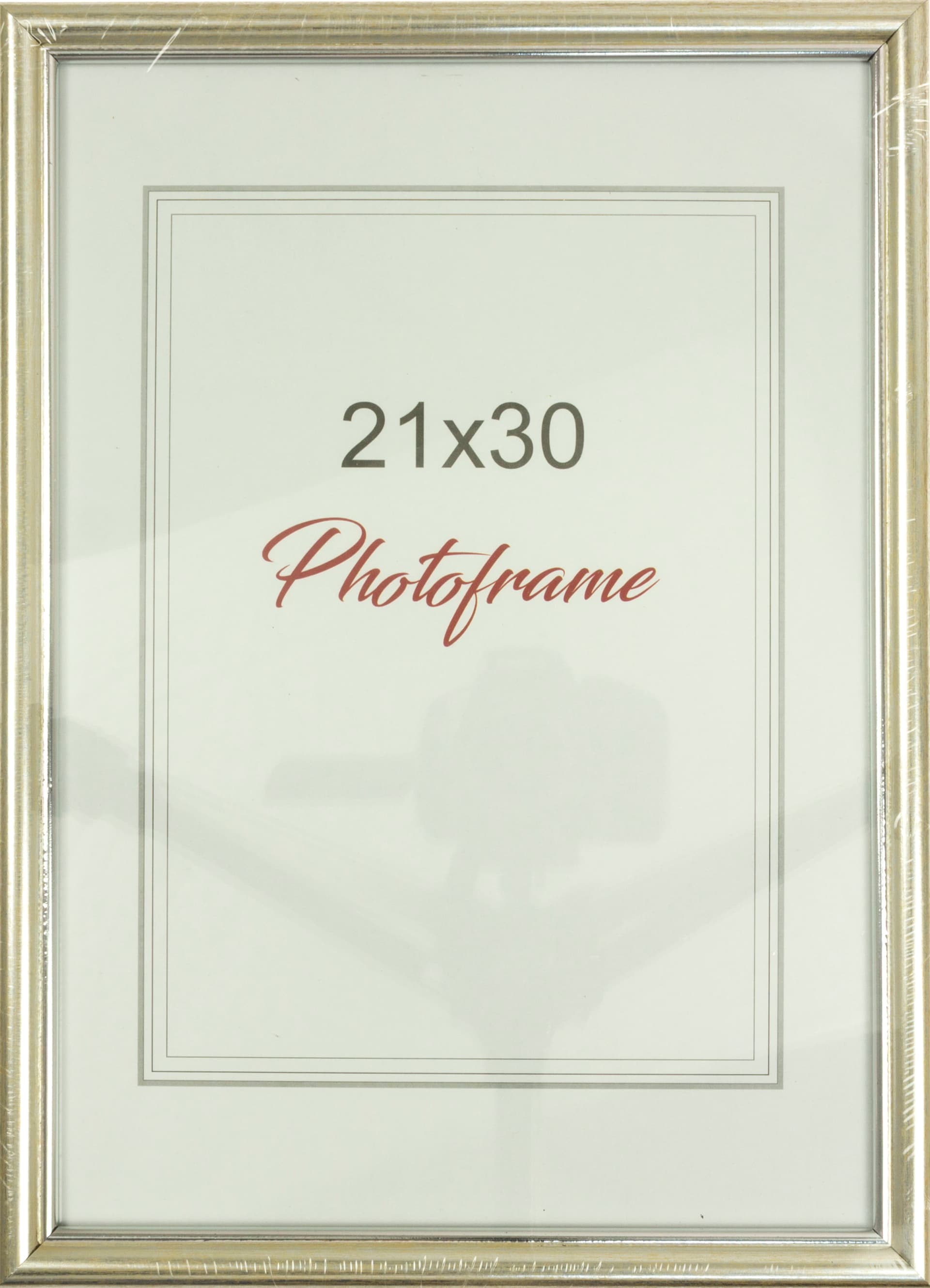 Фоторамка 21х30 №1MK-115 срібна (22)