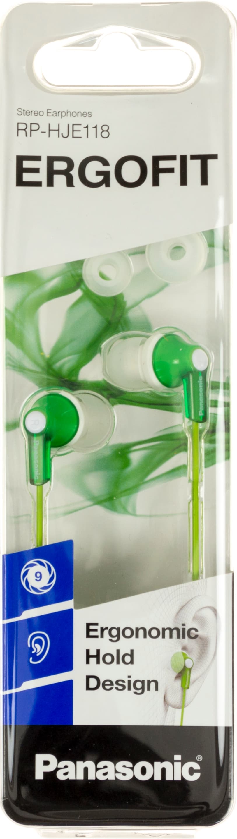 Навушники вакуумні Panasonic RP-HJE118GU-G green(10)