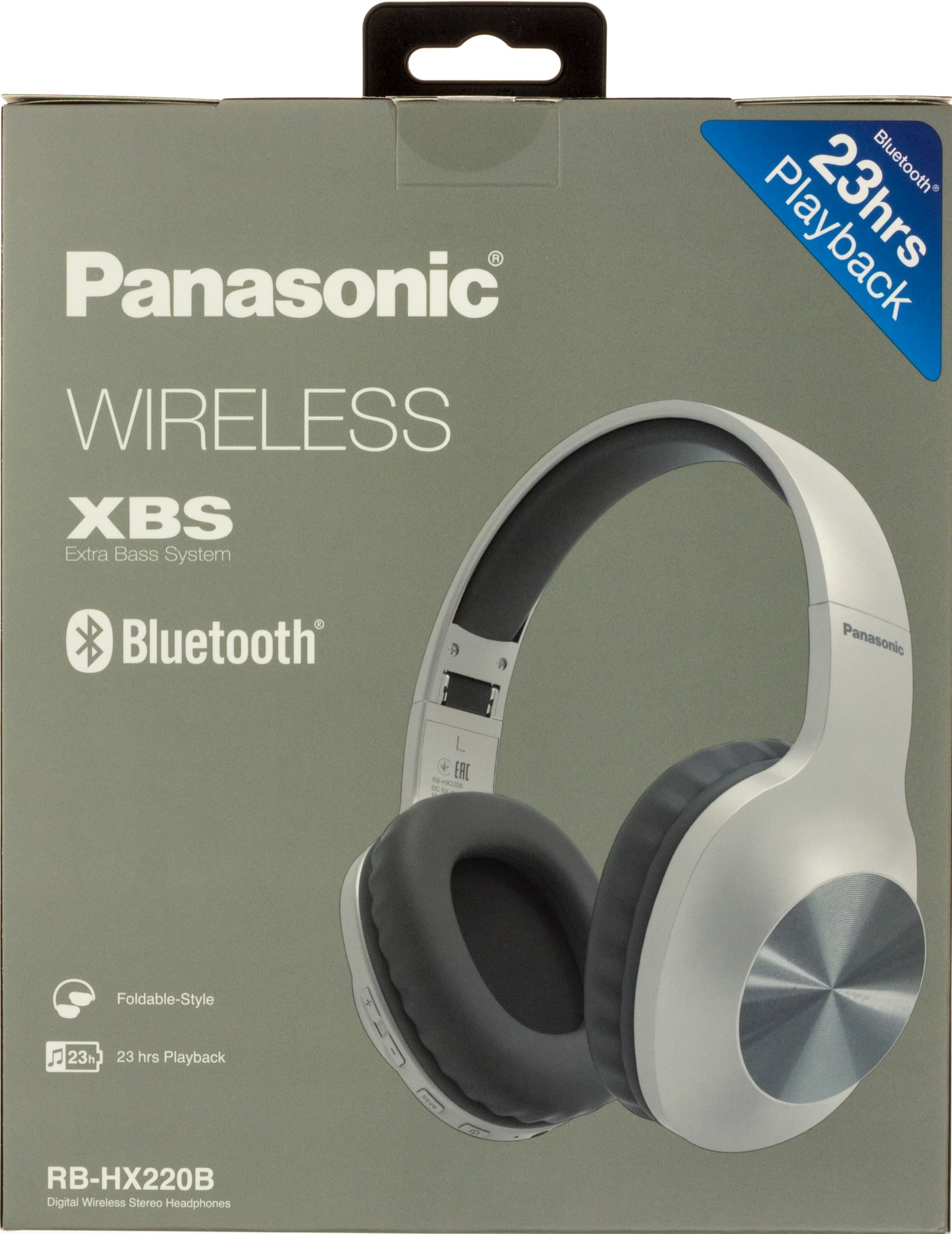 Навушники Panasonic RB-HX220BEE-S BT silver+мікрофон(10)