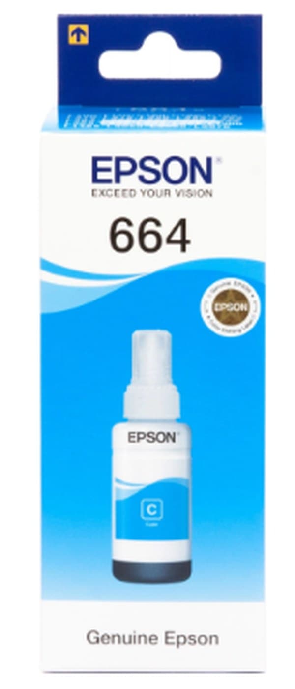 Чорнило Epson L100/L200 70мл cyan №664/C13T66424A