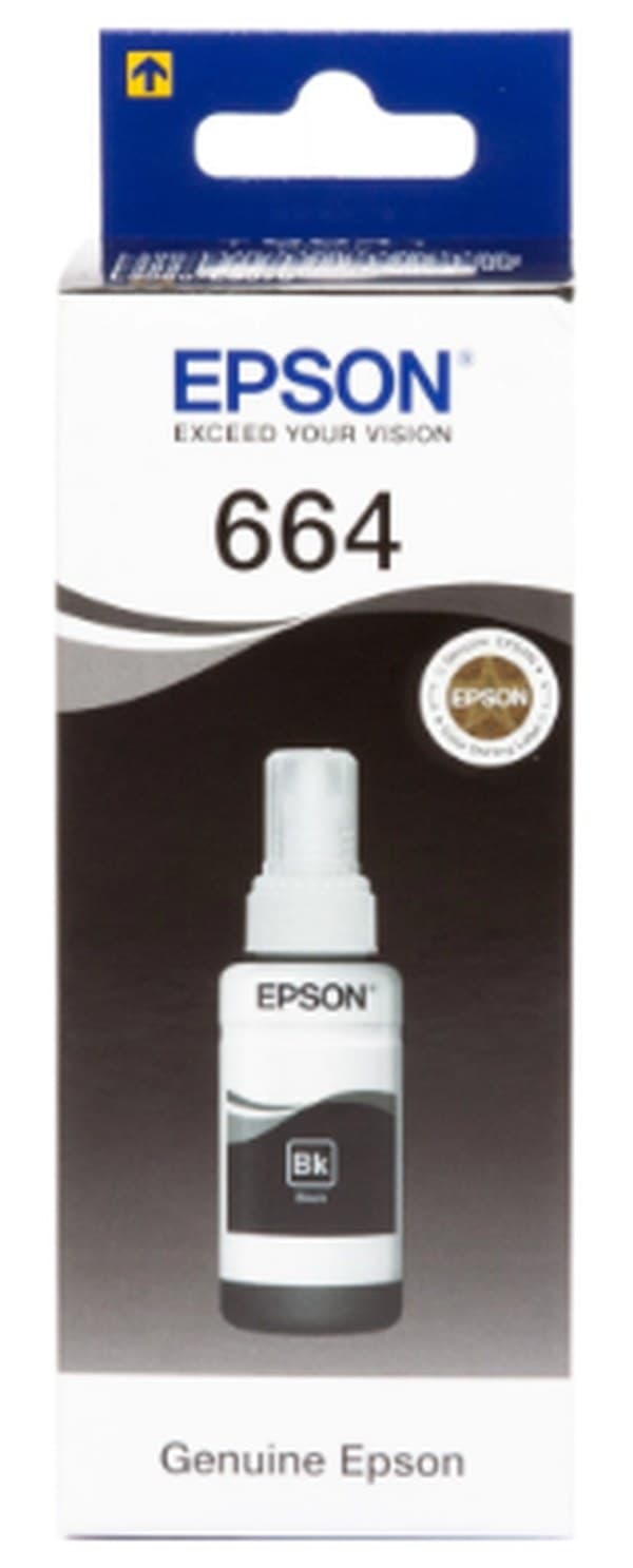 Чорнило Epson L100/L200 70мл black №664/C13T66414A