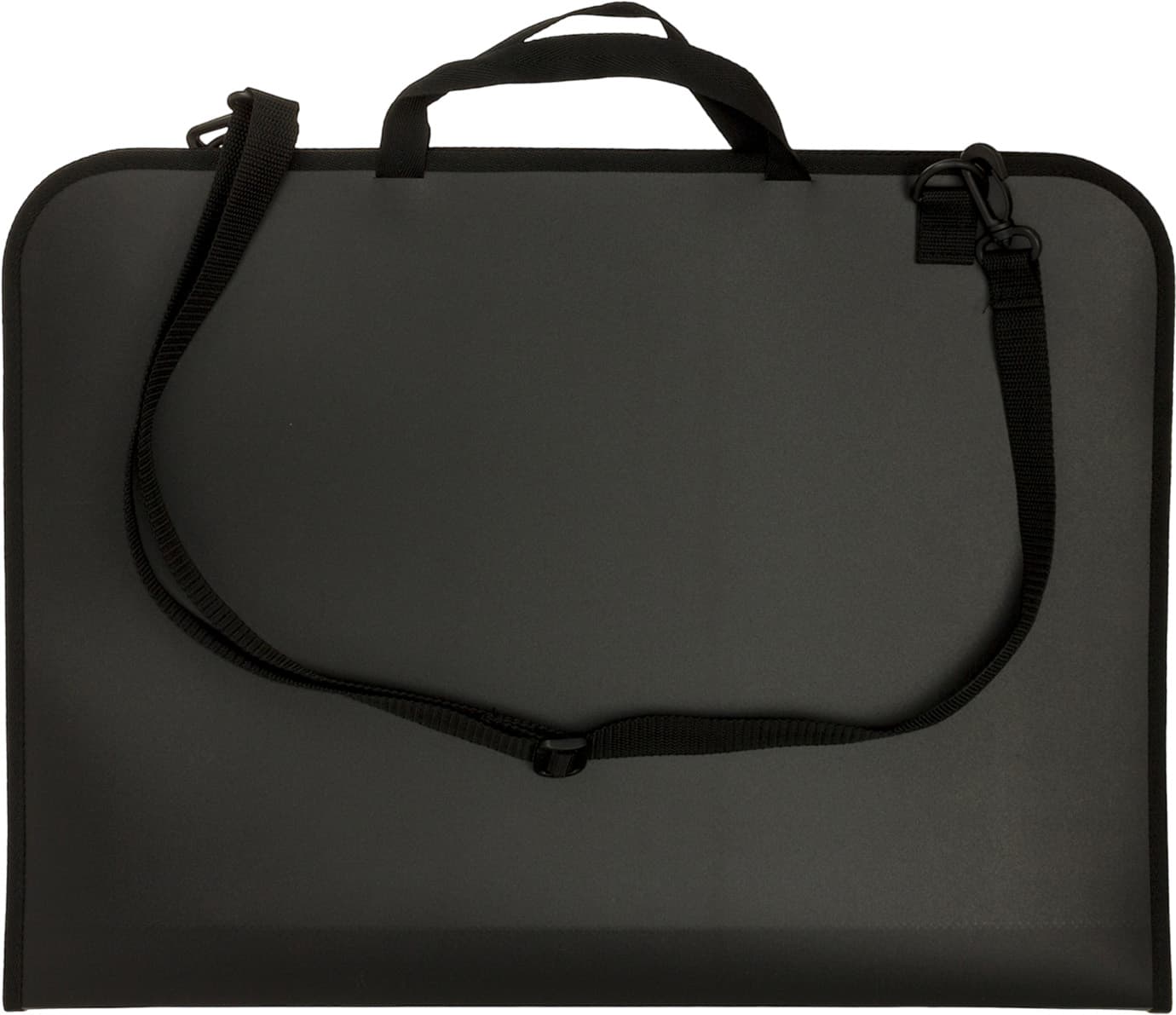 Портфель "CoolForSchool" №CF30004 А3 пласт. на блиск., чорний(20)