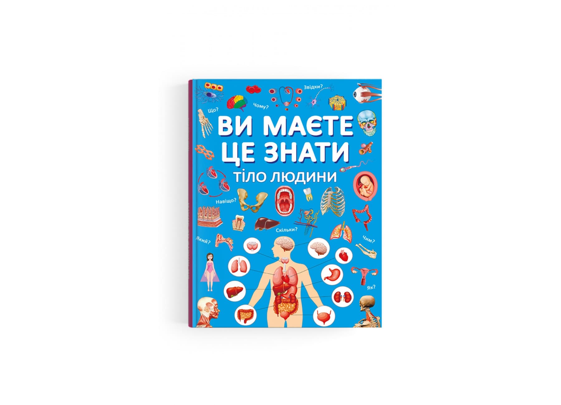 Книжка А4 "Вы должны это знать. Тело человека" №4099/Кристал Бук/(10)