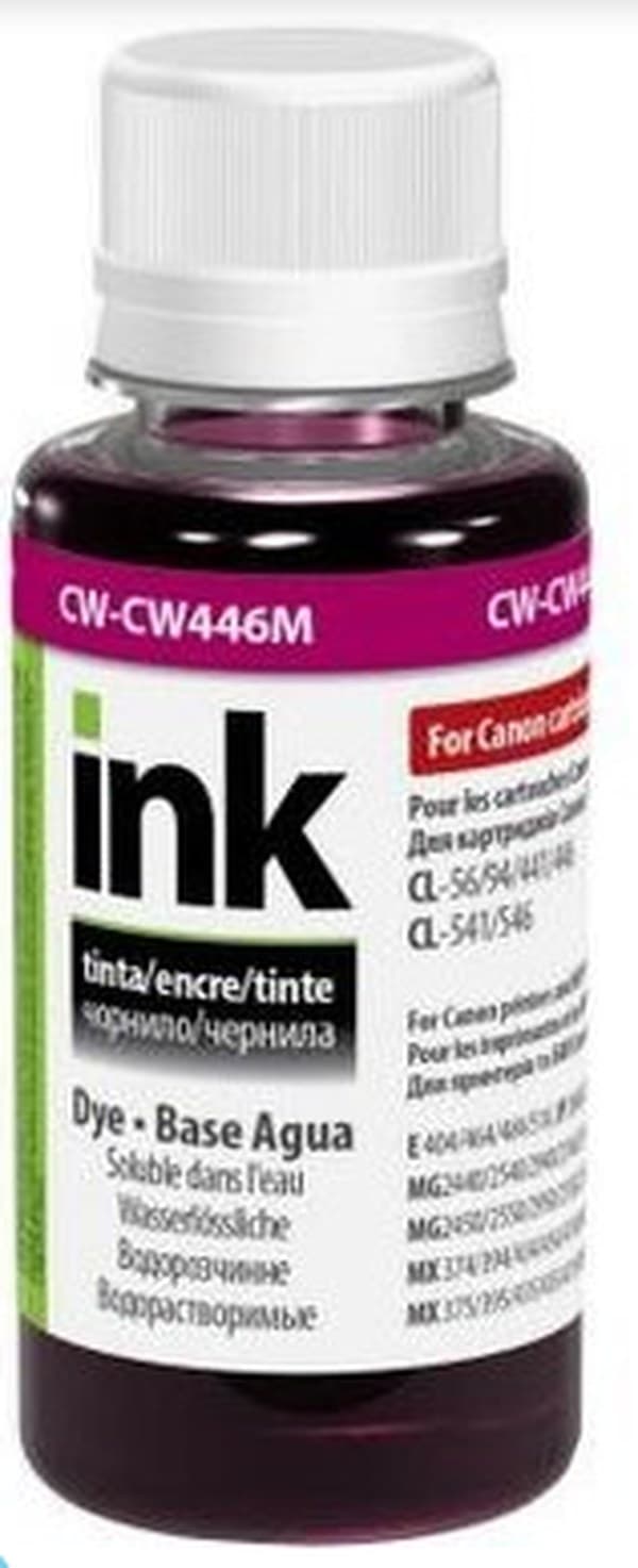 Чернила ColorWay Canon CL-446 100мл Magenta CW446C