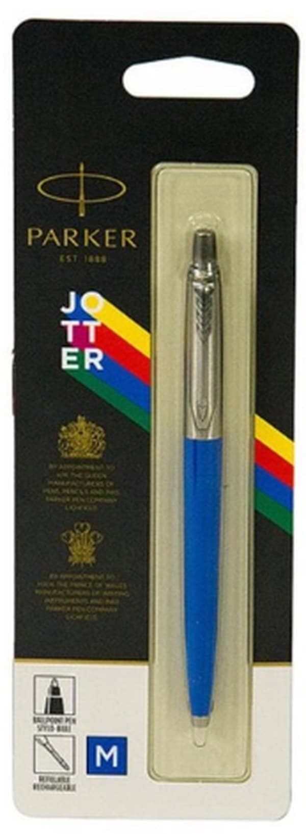 Ручка шарик. "Parker Jotter Plastic Blue" блистер №15136