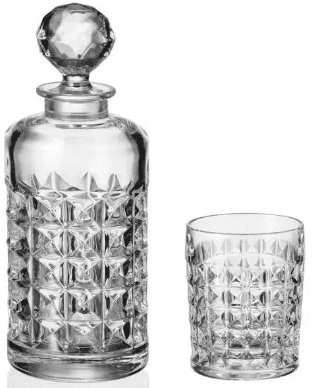 Набор для виски стекло "Bohemia. Diamond" 7 предм. №99999/9/99T41/246/4674(2)