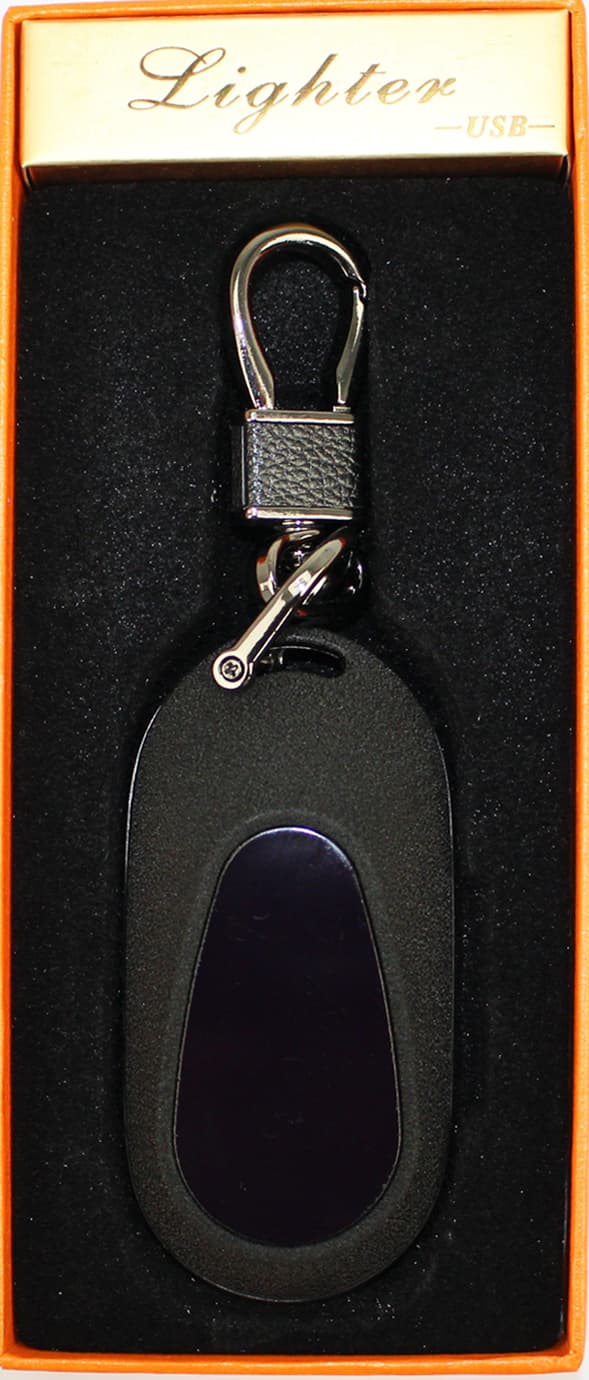 Зажигалка-брелок подар. электр. "Украина" №HL-472 с USB зарядкой,с подсветкой