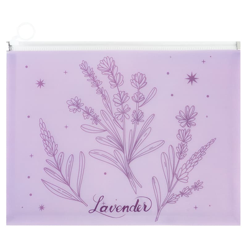 Папка "Axent" №1497-37-A Lavender-2 А4+ zip-lock,на молн.(12)