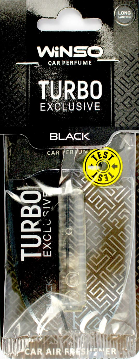 Аромадиффузор для авто "Winso" 6мл Turbo Exclusive Black с капсулой(25)