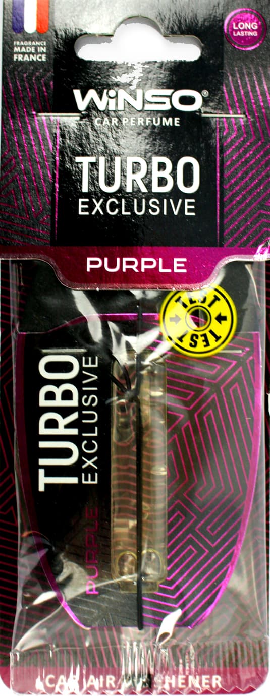 Аромадиффузор для авто "Winso" 6мл Turbo Exclusive Purple с капсулой(25)