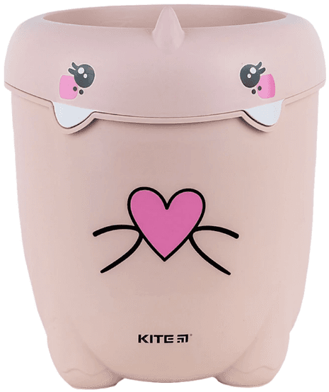 Контейнер для мусора "Kite" светло-розовый №K24-005-2(4)