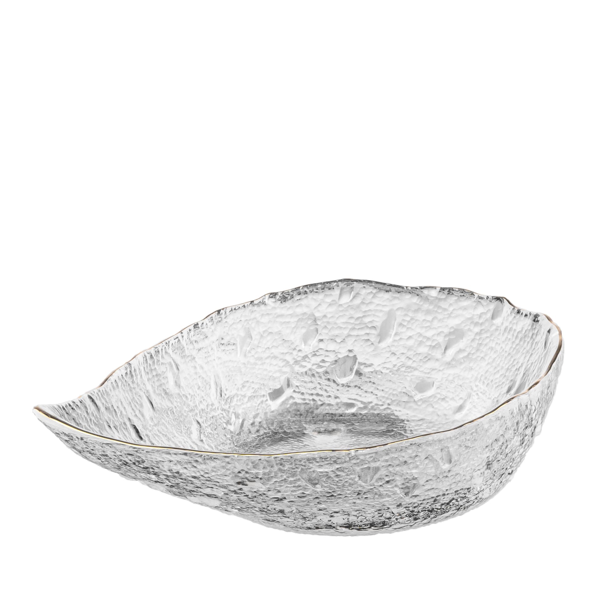 Салатник стекло "Ardesto Leaf" 17,5см прозрачный №AR5008(24)
