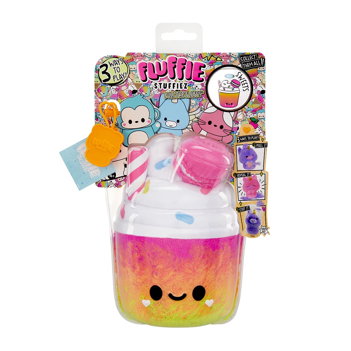 Мягкая игрушка-антистресс Fluffie Stuffiez серии "Small Plush" – Фрикшейк №511588/КиддиСвит/