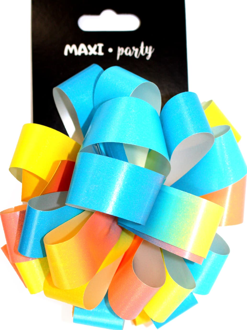 Бантик декор. d12,7см pastel rainbow №PB5-RBS(12)(48)