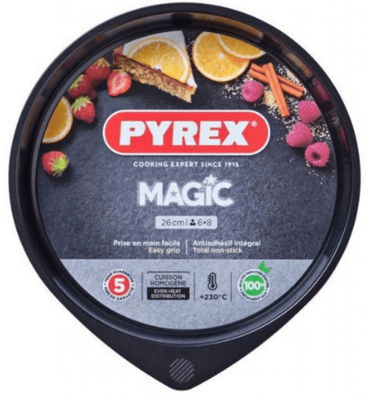 Форма для випічки "Pyrex Magic" 26см метал. круг. №MG26BA6/7146(6)