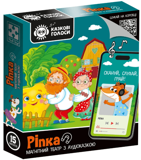 Игра на магнитах с аудиосказкой "Сказочные голоса. Репка" VT3206-40(20)