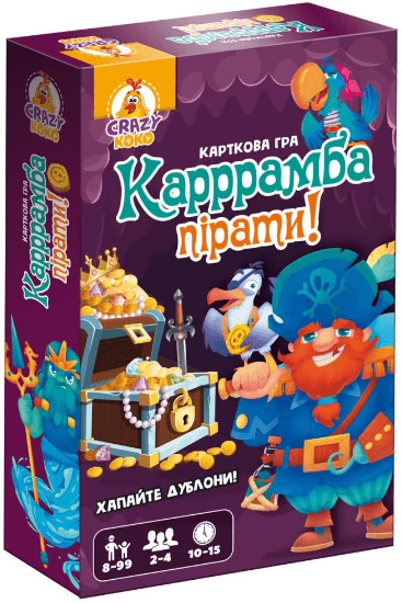 Игра наст. "Каррramба пираты!" №VT8077-07