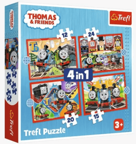 Пазлы Trefl 4в1 Томас и компания №34619(8)