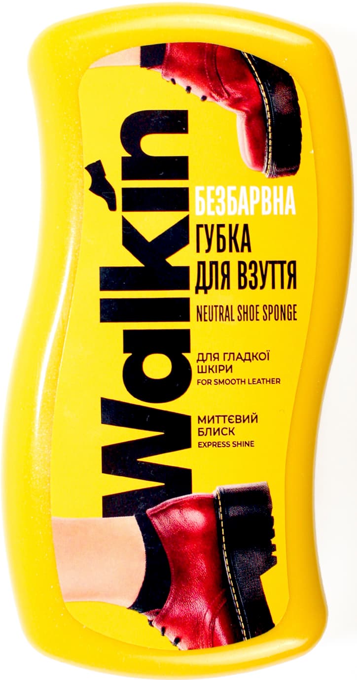 Губка "Walkin" Хвиля для гл.шкіри безбарв. №1620/WK002(18)