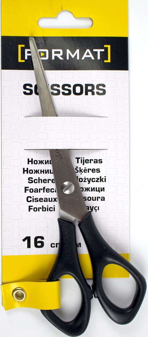 Ножиці офісн. "Format" №F47113 16см(12)(144)